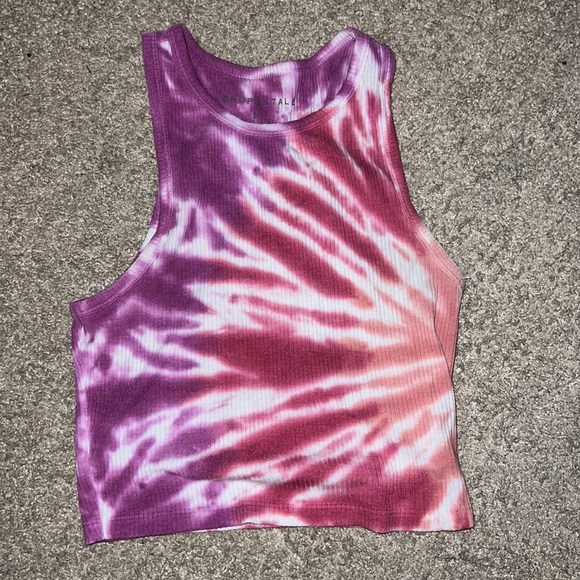 set of two. Aeropstale tye-dye halter tanks - Picture 3 of 3